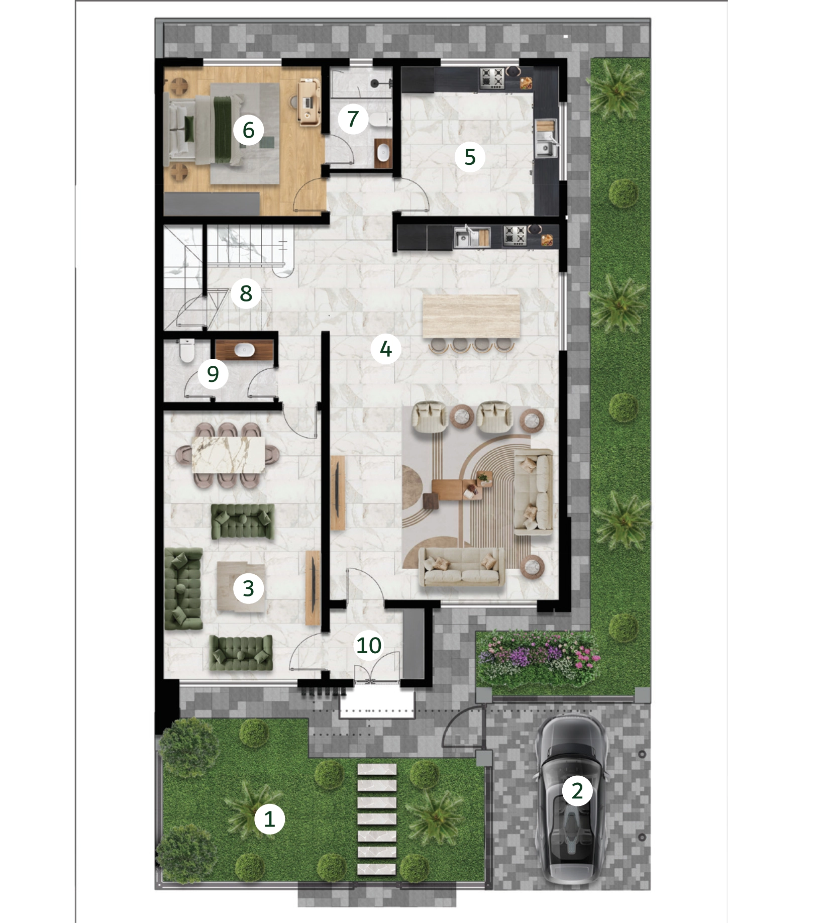 Type 02 Ground Floor Plan